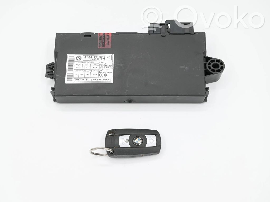 BMW 5 E60 E61 CAS valdymo blokas/ modulis 