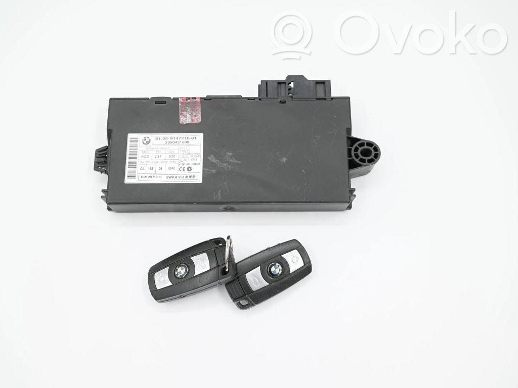 BMW 5 E60 E61 CAS valdymo blokas/ modulis 