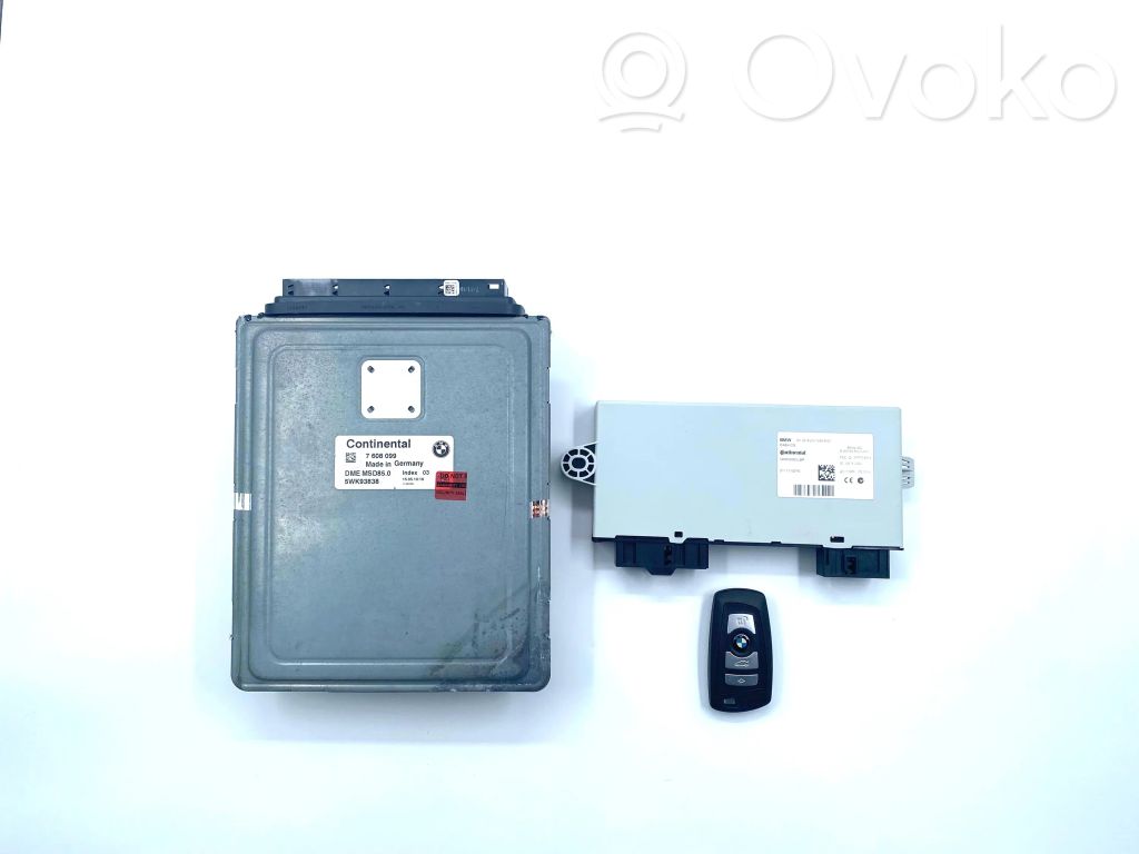 BMW 5 F10 F11 Engine ECU kit and lock set 