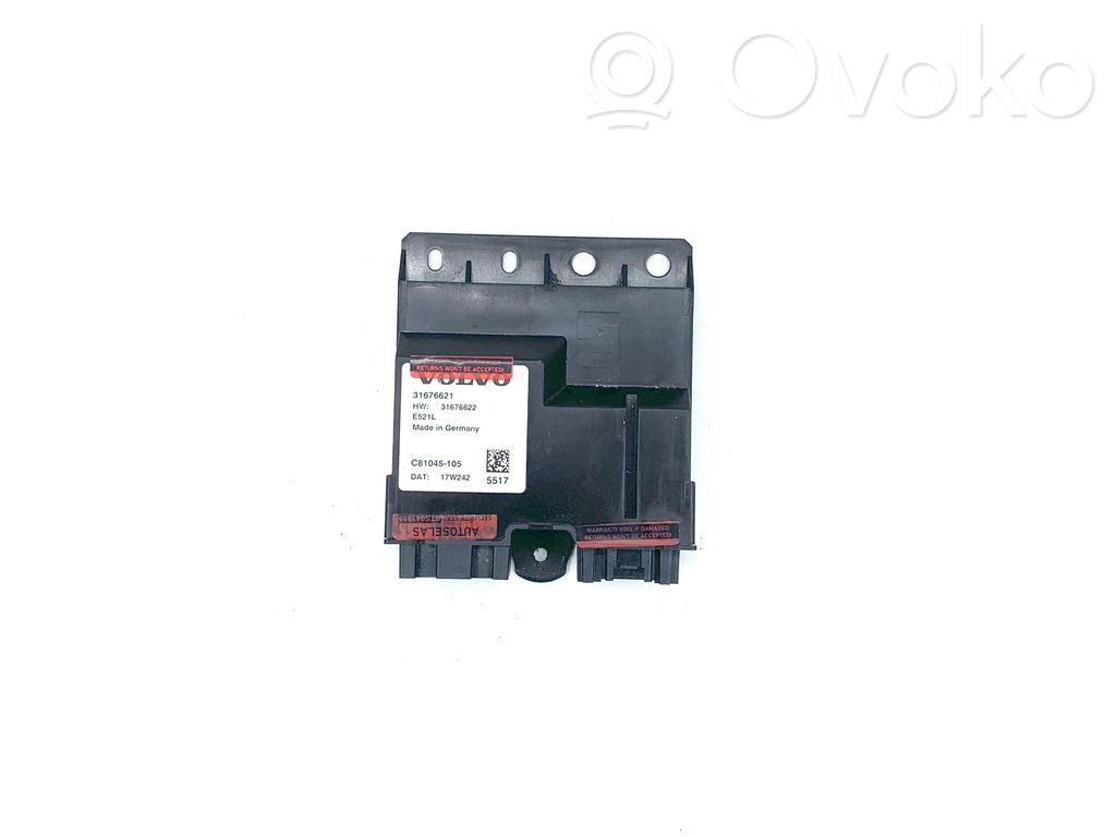 Volvo S90, V90 Tailgate/trunk control unit/module 