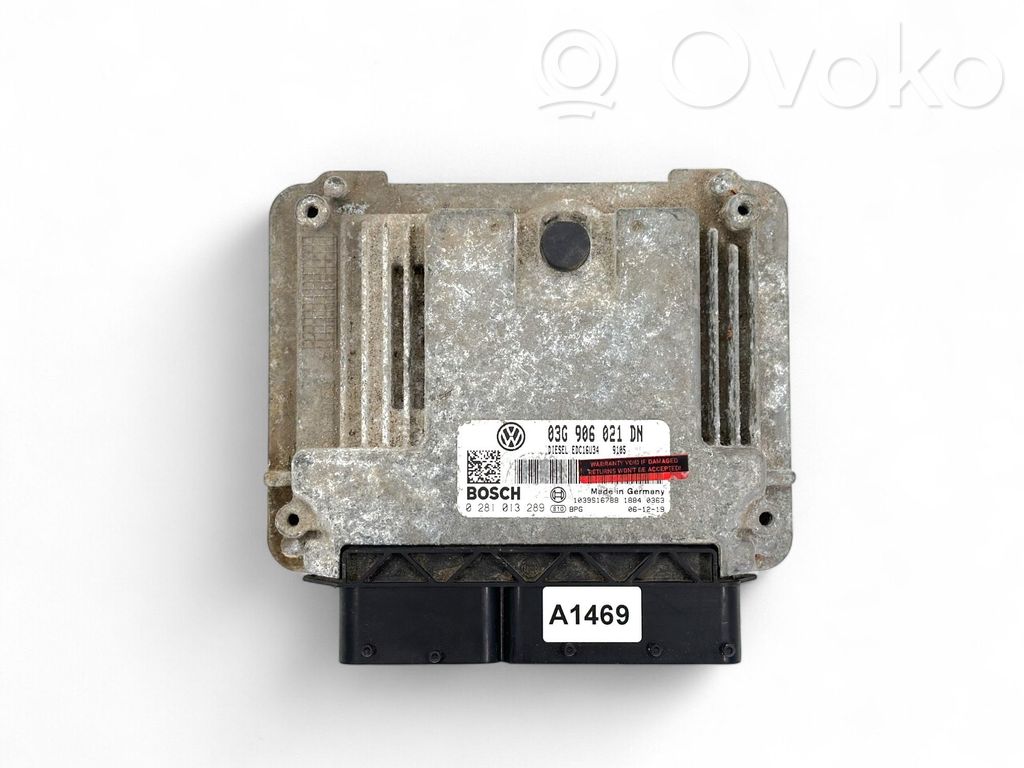 Skoda Octavia Mk2 (1Z) Engine control unit/module 
