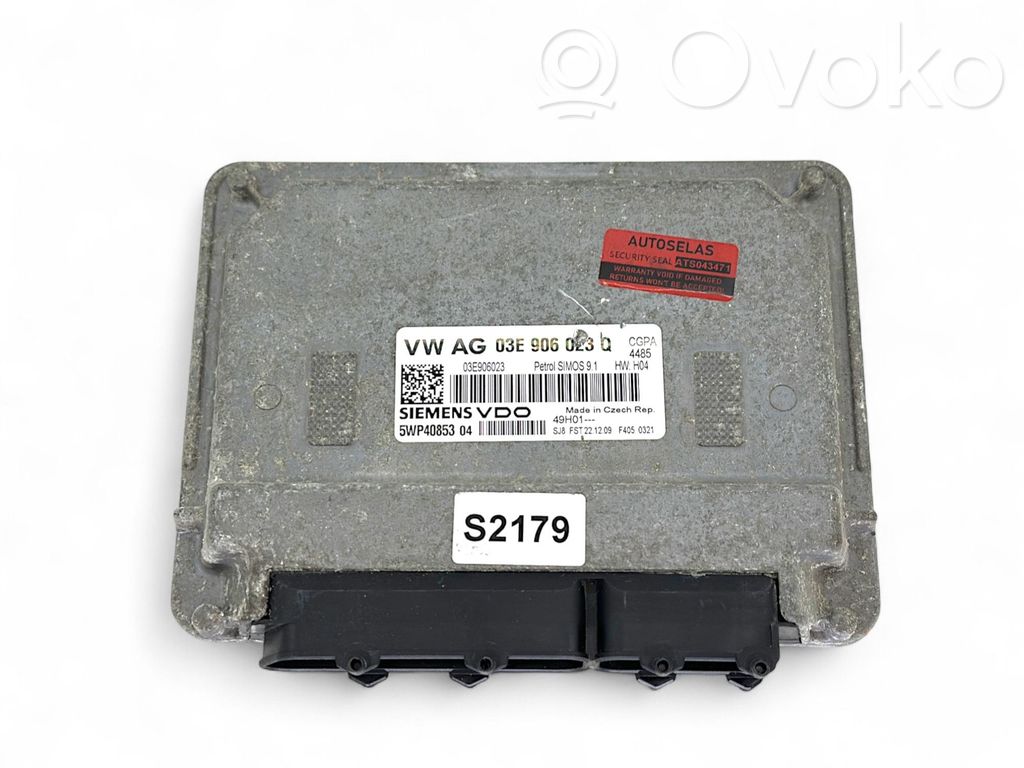 Engine control unit/module   03E906023Q,03E906023,5WP4085304