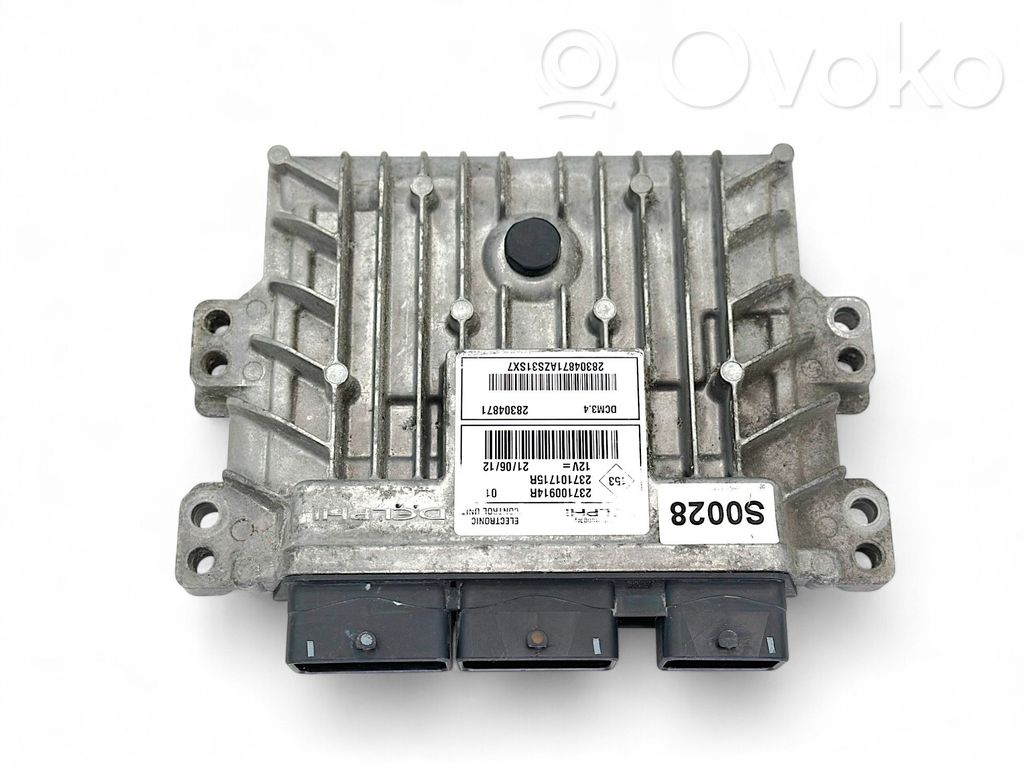 Renault Megane III Engine control unit/module 