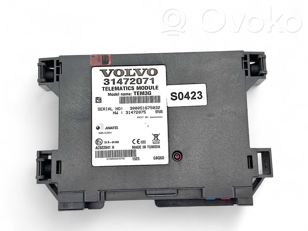 Volvo V70 Other control units/modules 
