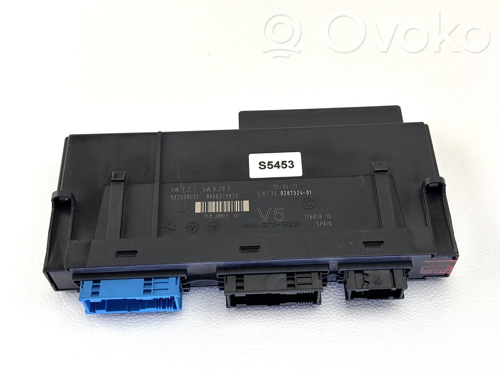 BMW 5 F10 F11 Comfort/convenience module 