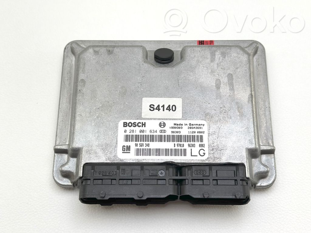 Engine control unit/module   90569348,28SA3691,0281001634