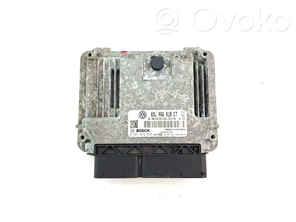 Skoda Superb B6 (3T) Engine control unit/module 