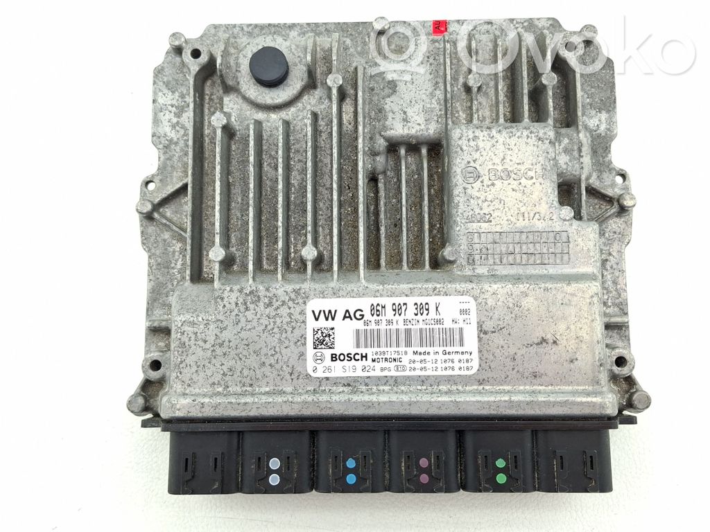 Engine control unit/module   06M907309K,0261S19024