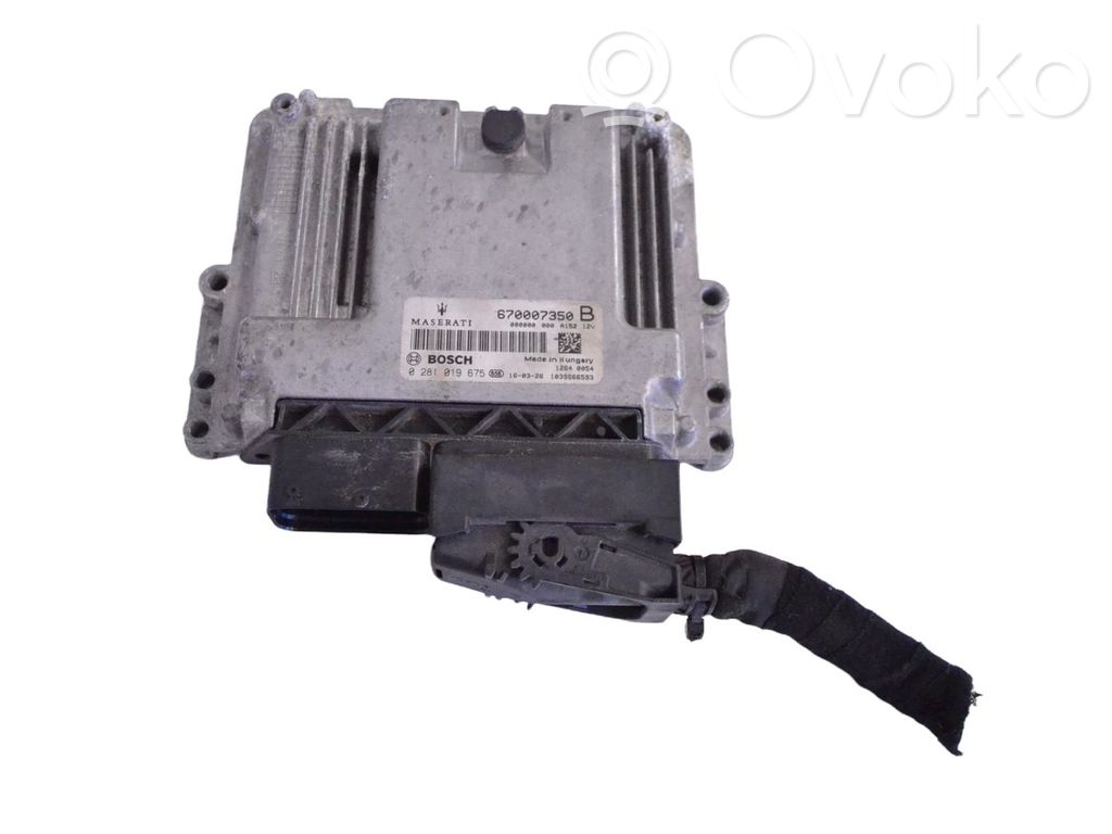 Maserati Ghibli Unitate/modul de control motor 