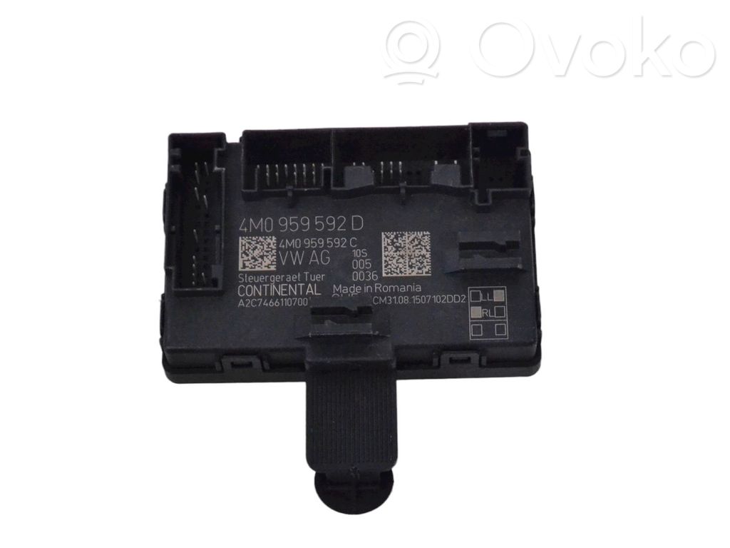 Audi Q7 4M Door control unit/module 