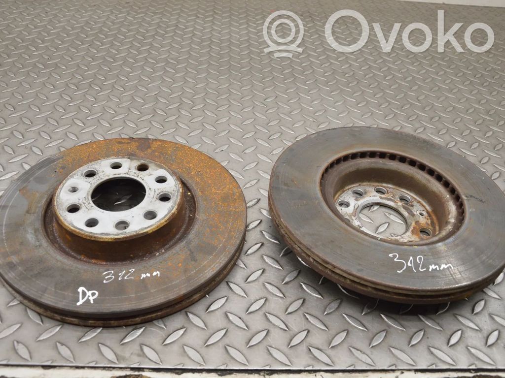 Audi TT TTS Mk2 Front brake disc 