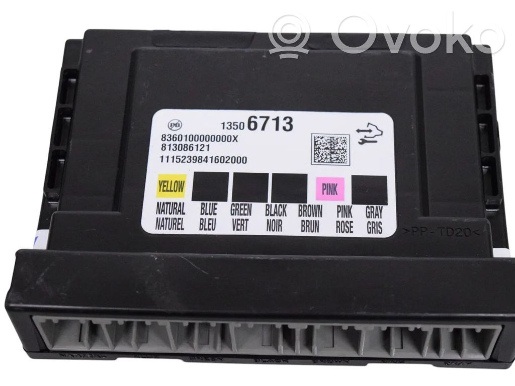 Cadillac ATS Central body control module 