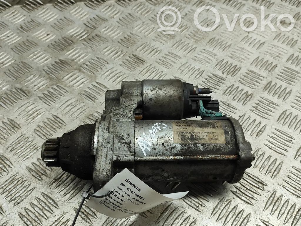 Audi A3 S3 8V Electromotor 