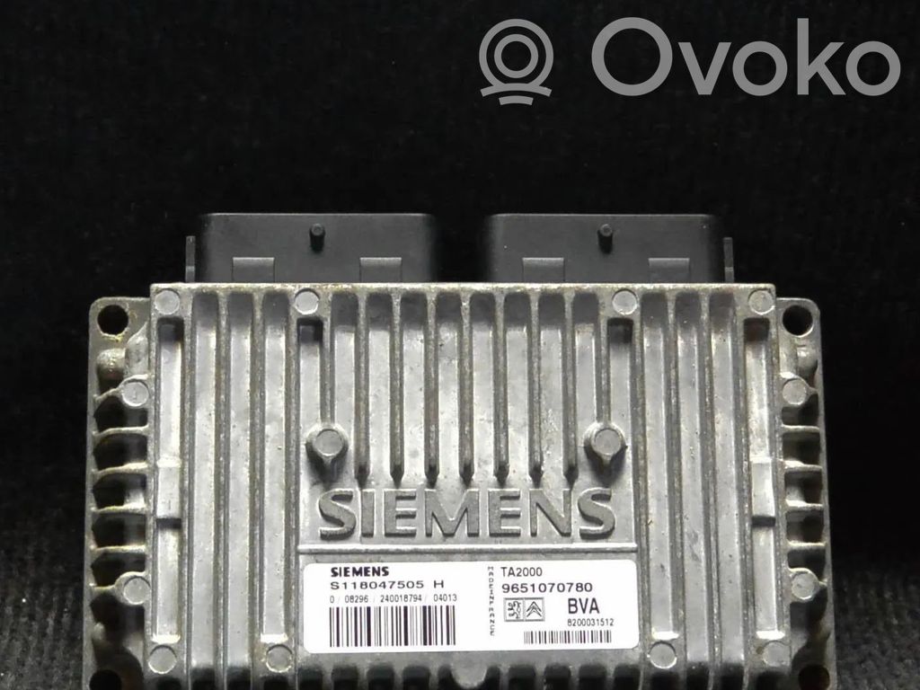 Peugeot 307 Unitate/modul de control cutie de viteze 