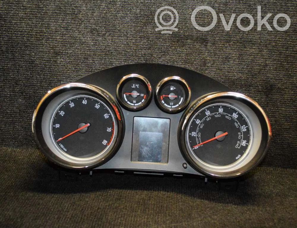 Opel Meriva B Speedometer (instrument cluster) 