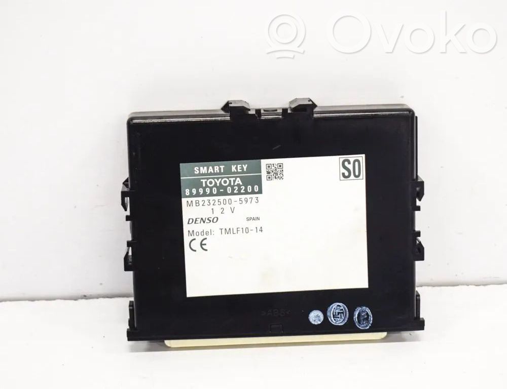 Toyota Auris E180 Unitate/modul de control fără cheie (KESSY) 