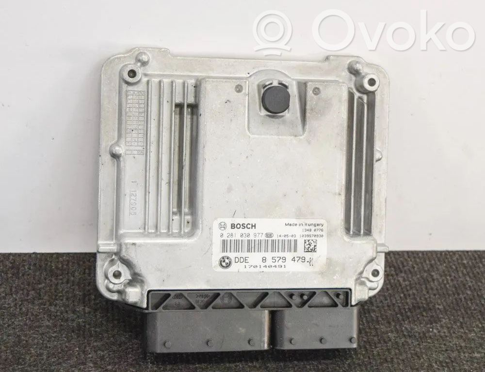 BMW 3 F30 F35 F31 Unidad de control/módulo del motor 