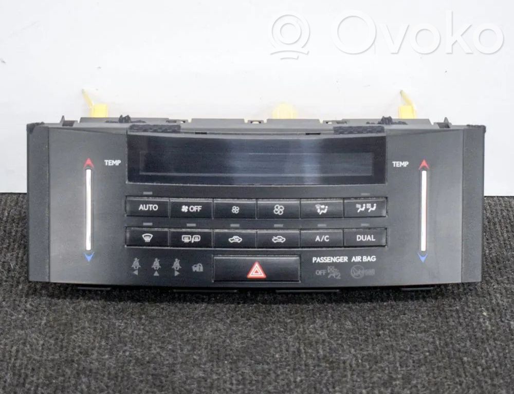 Lexus IS III XE30 Comutator control ventilator interior 