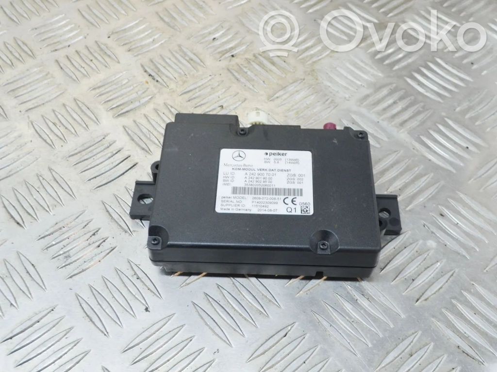 Mercedes-Benz E W212 Inne wyposażenie elektryczne 