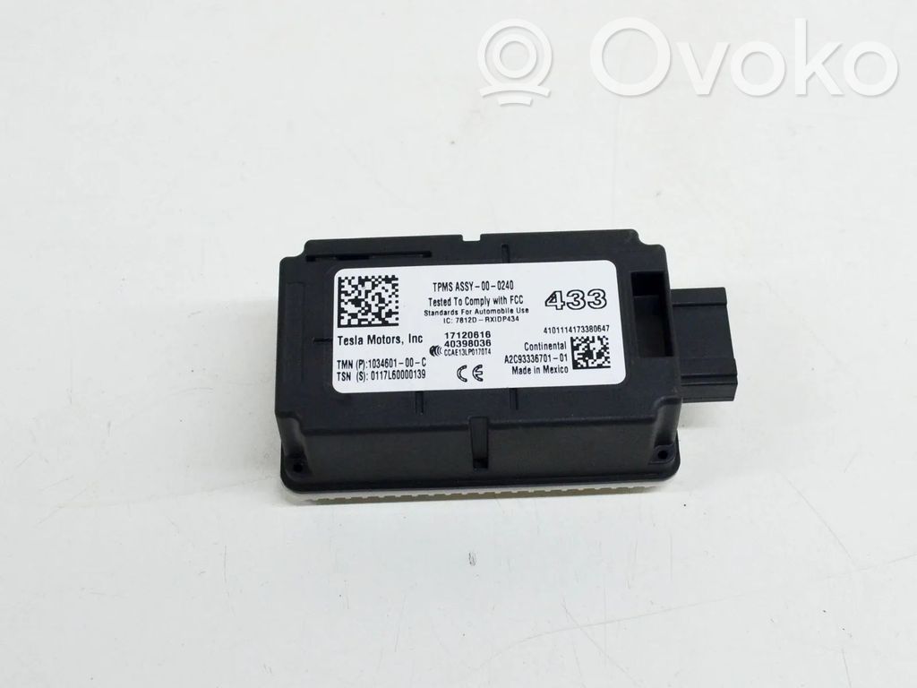 Tesla Model X Tire pressure control unit 