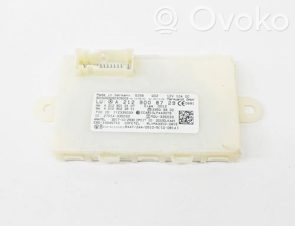 Centralina/modulo keyless go   A2129010107,A2129023911,2701A335033,A2129008729,IYZ335033