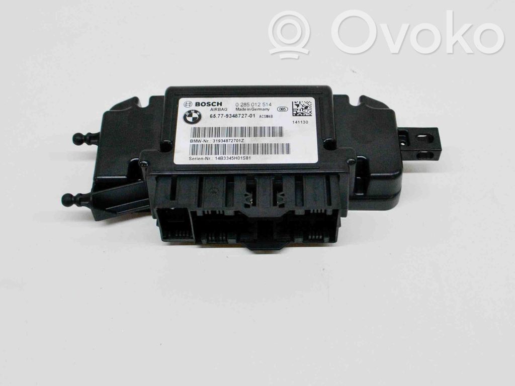 BMW 3 GT F34 Centralina/modulo airbag 