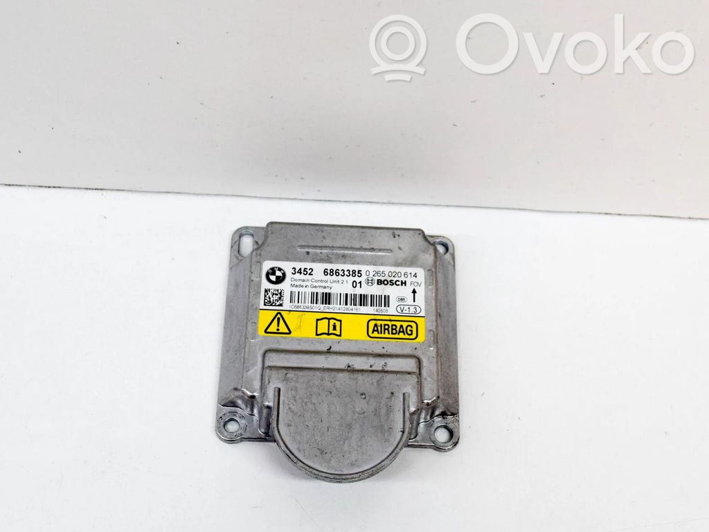 BMW 1 F20 F21 Centralina/modulo airbag 