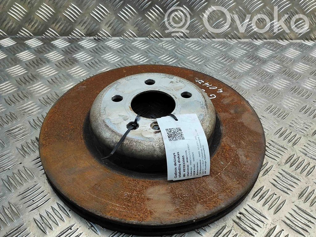 BMW X3 G01 Disc frână spate 
