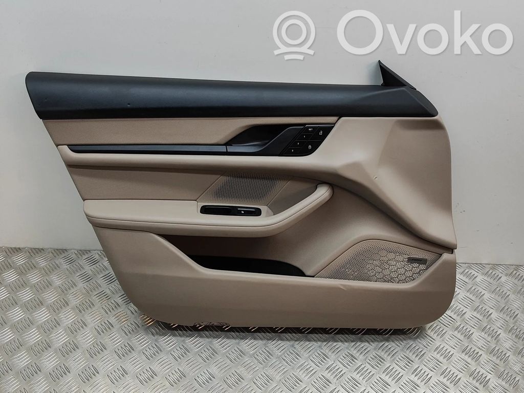Porsche Taycan 9J1 Boczki / Poszycie drzwi przednich 