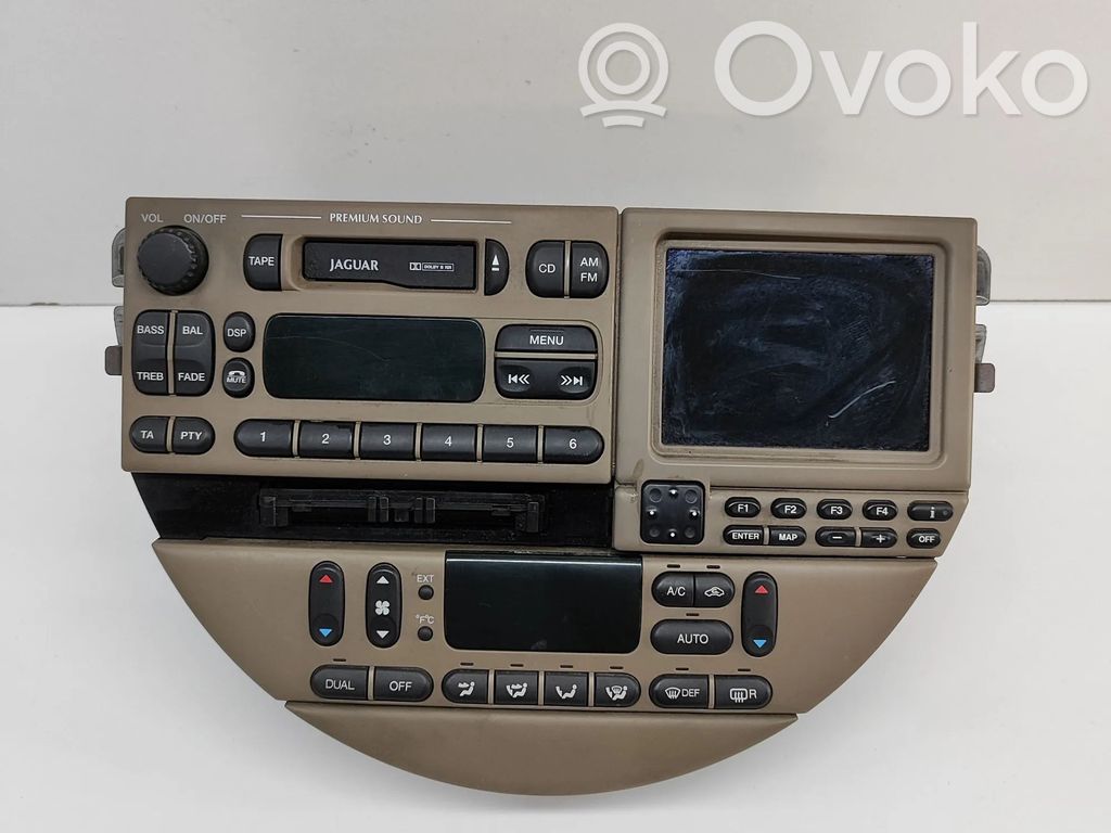 Jaguar S-Type Radio/CD/DVD/GPS-pääyksikkö 
