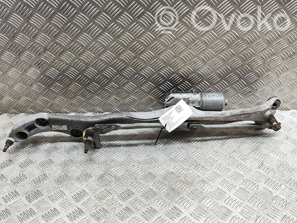 BMW 7 E65 E66 Motor y varillaje del limpiaparabrisas delantero