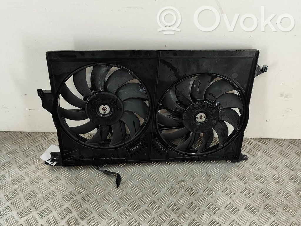 Saab 9-3 Ver1 Radiator cooling fan shroud 