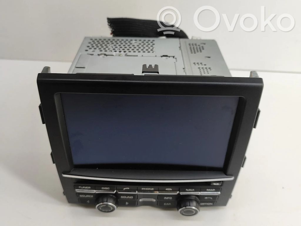 Porsche Cayenne (92A) Panel / Radioodtwarzacz CD/DVD/GPS 