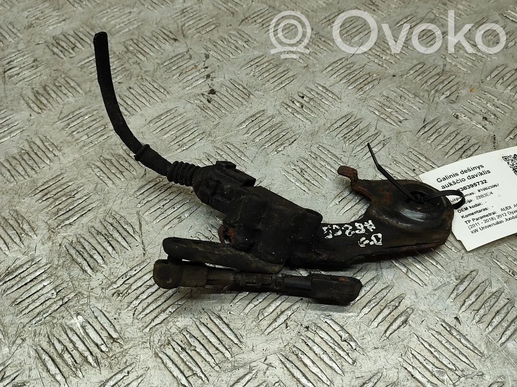 Audi A6 S6 C7 4G Rear air suspension level height sensor 