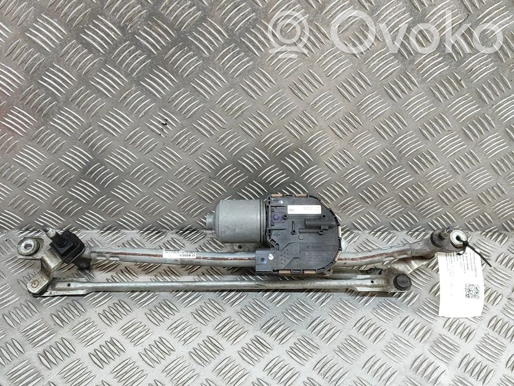 Audi A6 S6 C7 4G Mechanizm i silniczek wycieraczek szyby przedniej / czołowej 