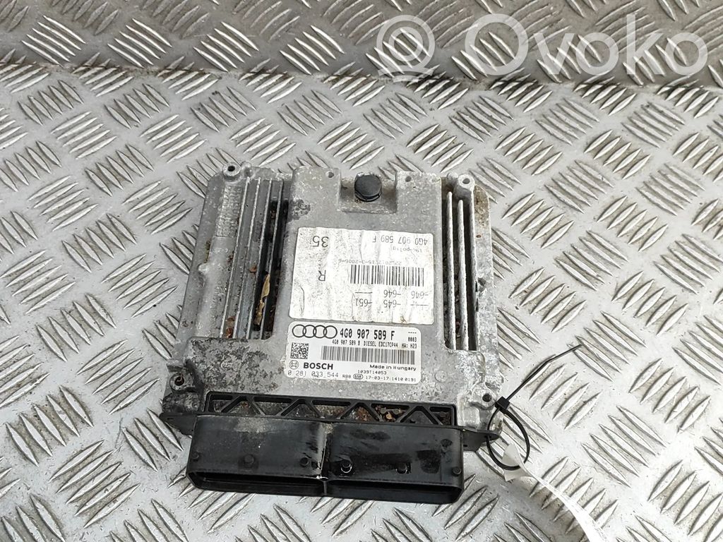 Engine control unit/module   4G0907589B,0281033544,1039T14053,4G0907589F
