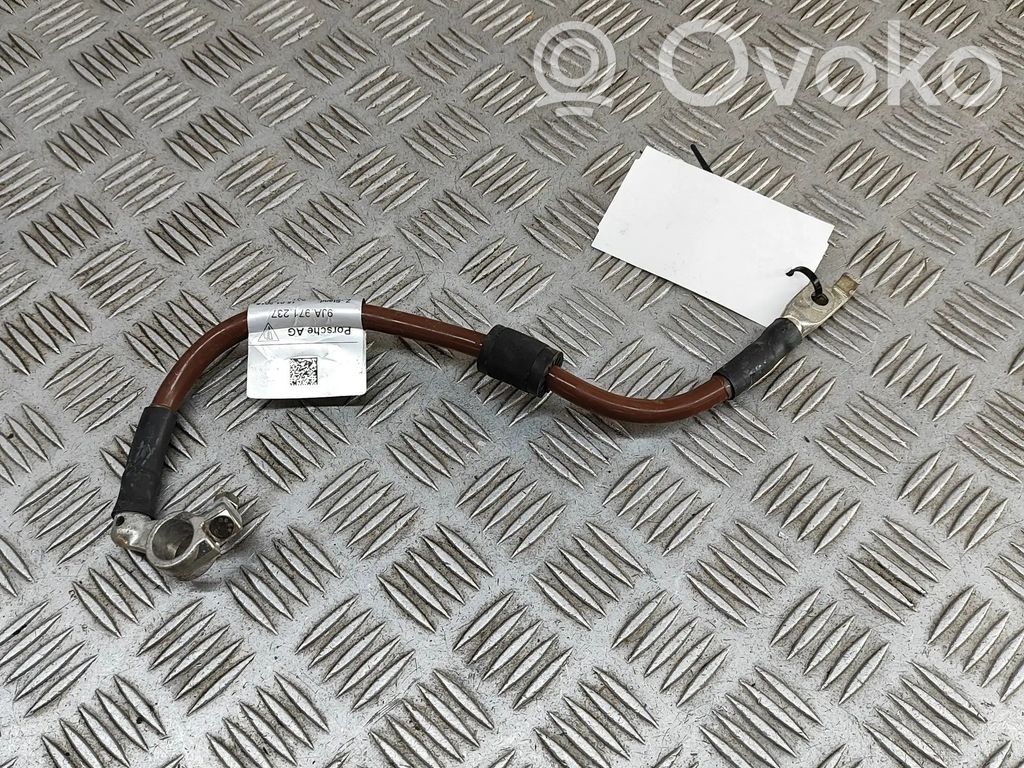 Porsche Taycan 9J1 Negative earth cable (battery) 