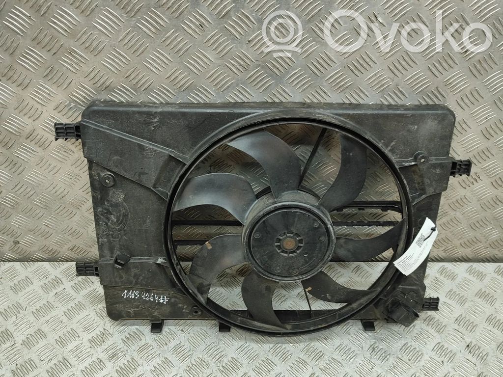 Opel Zafira C Osłona wentylatora chłodnicy 