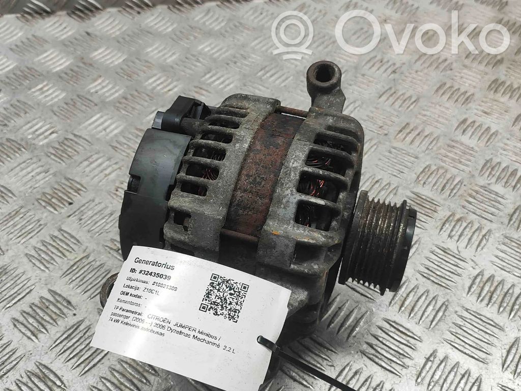 Citroen Jumper Generatore/alternatore