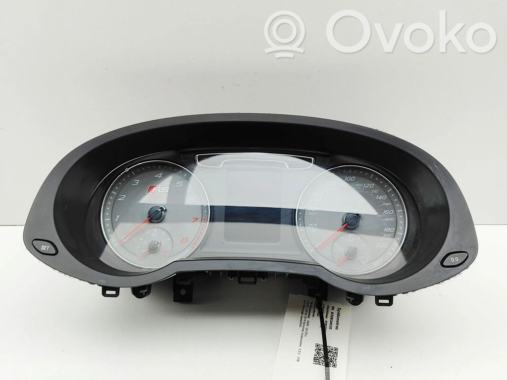 Audi RS Q3 Vitezometru (grup de instrumente) 
