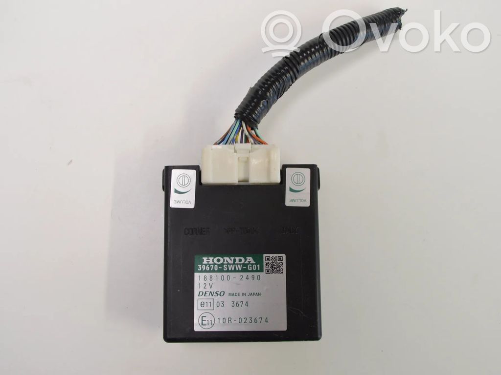 Honda CR-V Unitate/modul de comandă parcare PDC 