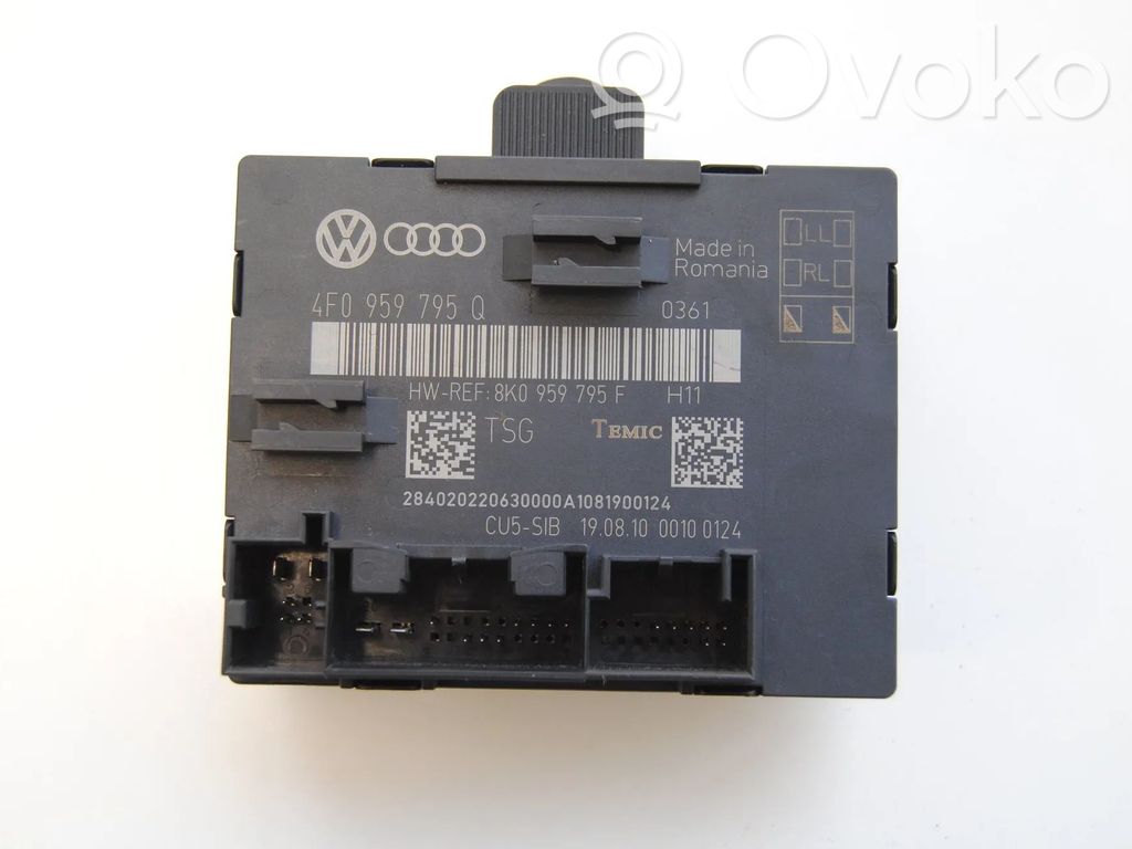 Audi A4 S4 B8 8K Muut laitteet 