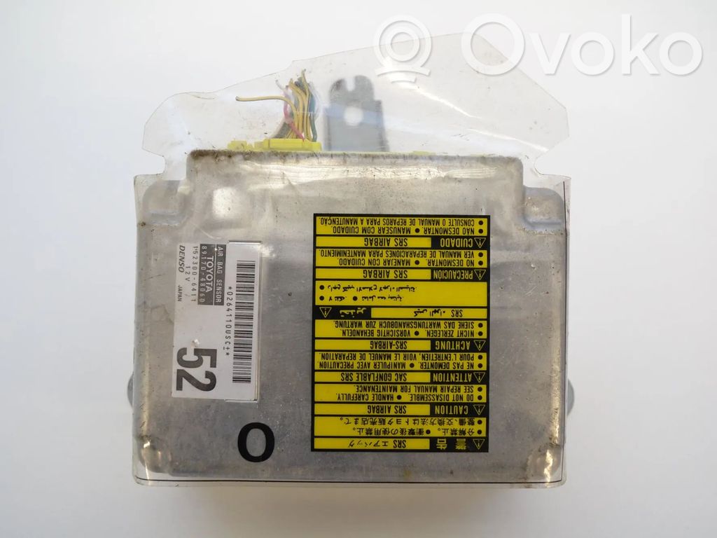 Lexus RX 330 - 350 - 400H Centralina/modulo airbag 