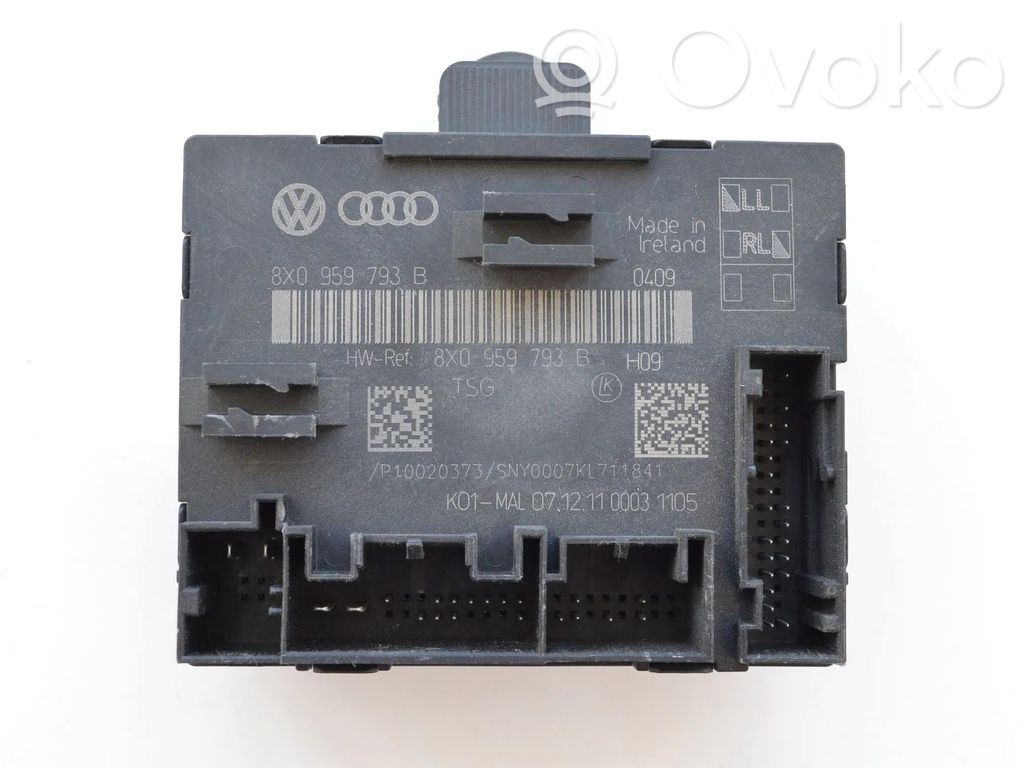 Unidad de control/módulo de la puerta   8X0959793B