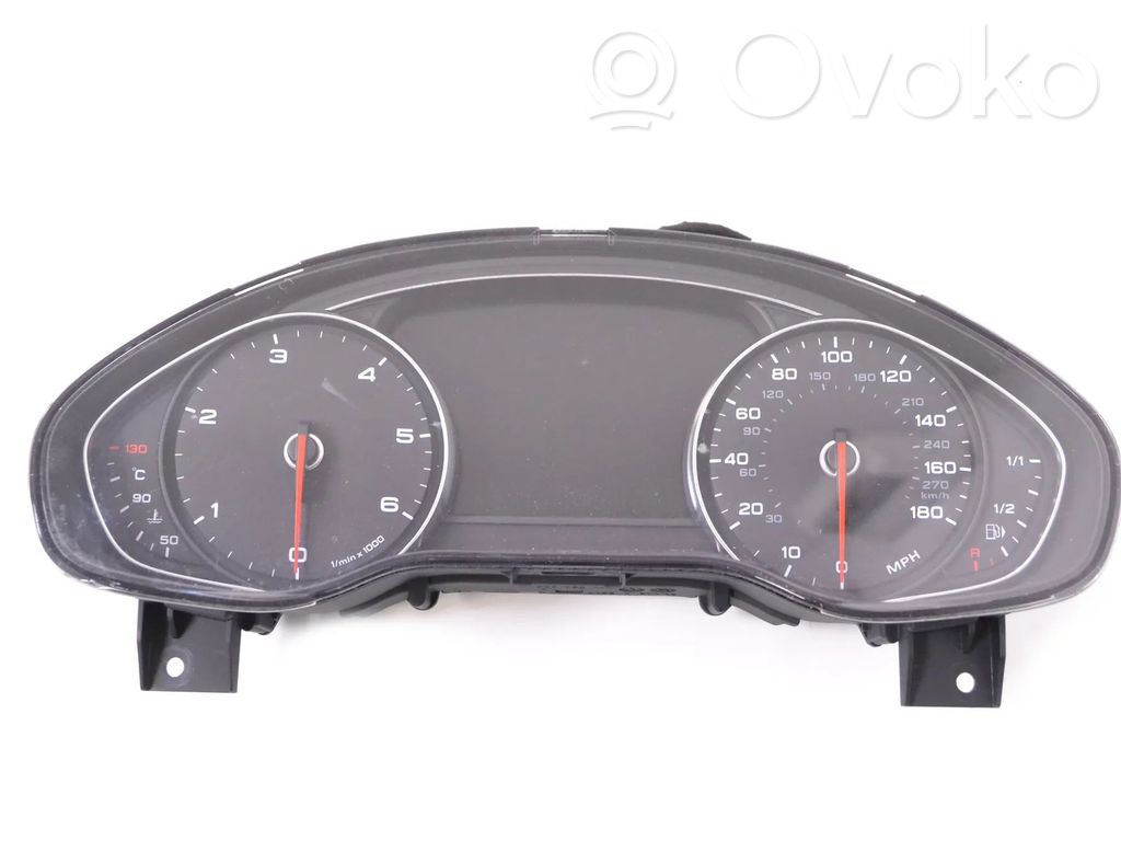 Audi A8 S8 D4 4H Speedometer (instrument cluster) 
