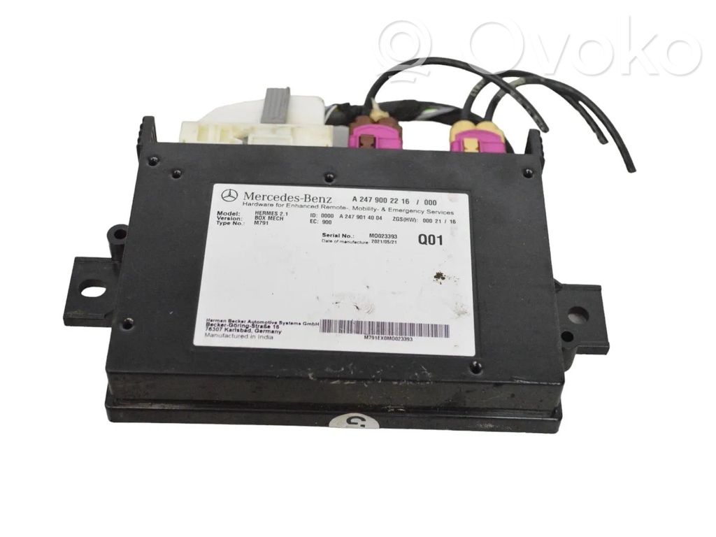 Mercedes-Benz Sprinter W907 W910 Moduł / Sterownik Bluetooth 