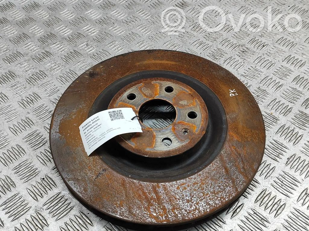 Disque de frein avant