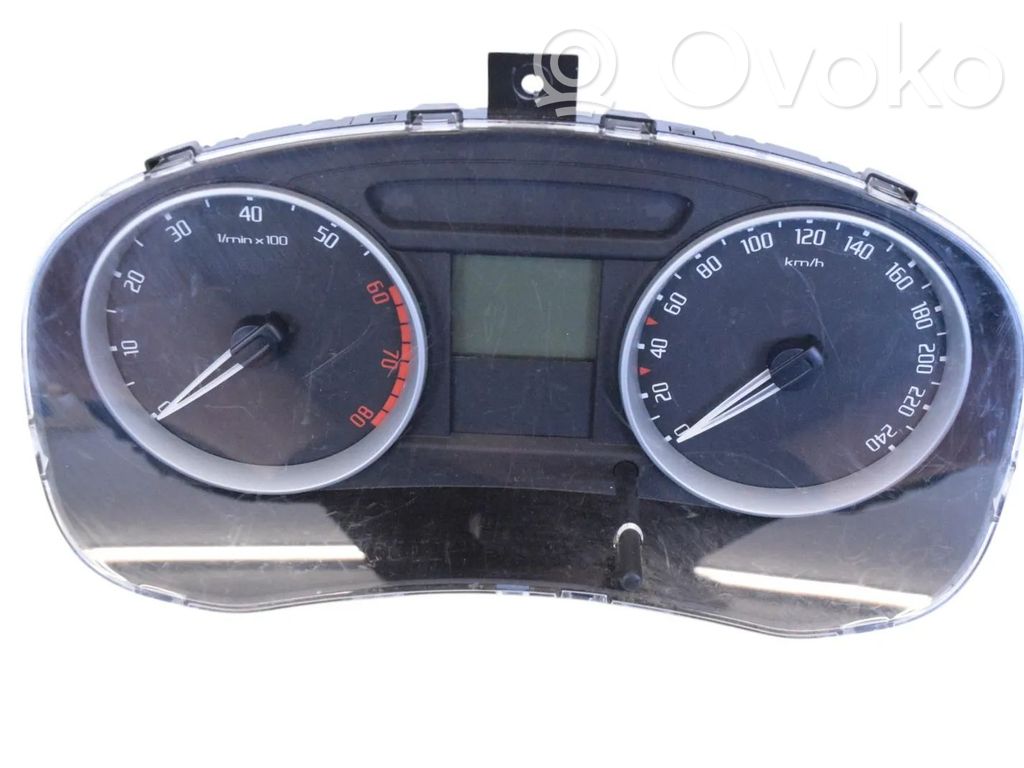 Skoda Fabia Mk2 (5J) Tachimetro (quadro strumenti)