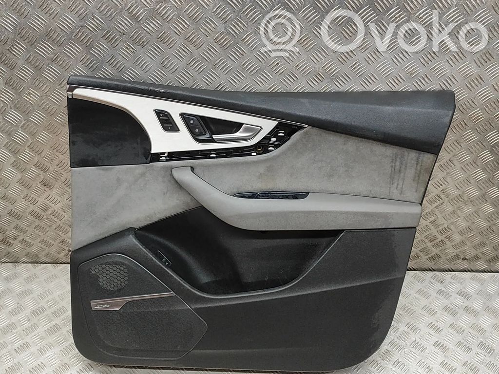 Audi Q7 4M Front door card panel trim 