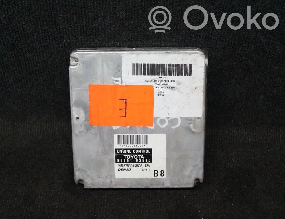 Engine control unit/module   8966102B80,2750008802